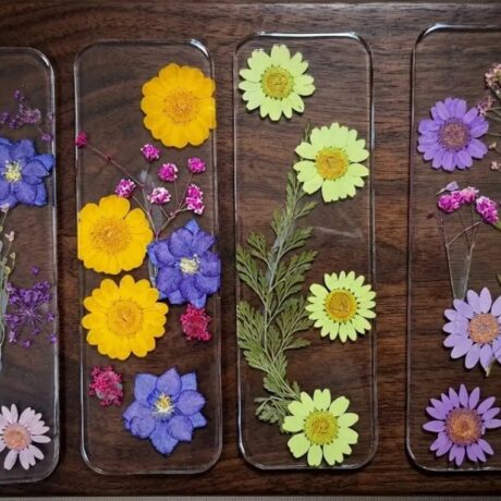 Floral Bookmarks(Laminated)
