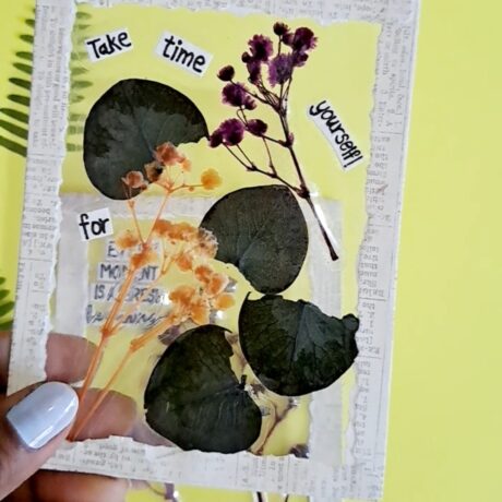Laminated Nature Quote Bookmarks