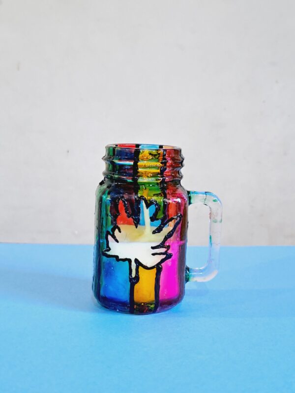 Hand-painted Tealight Holder IMG03