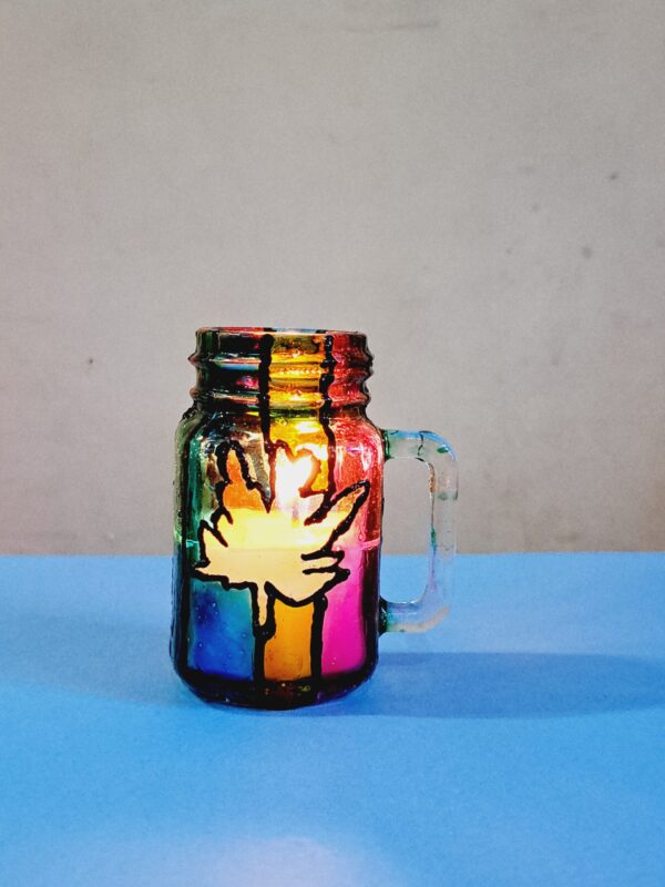 Hand-painted Tealight Holder IMG02