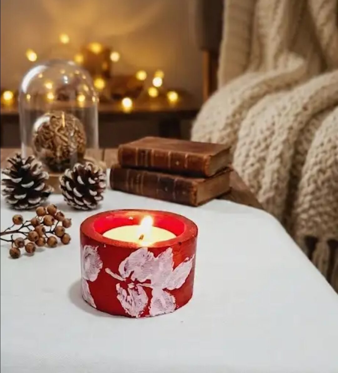 Concrete Tealight Candle holder IMG 02