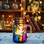 Hand-painted Tealight Holder IMG01